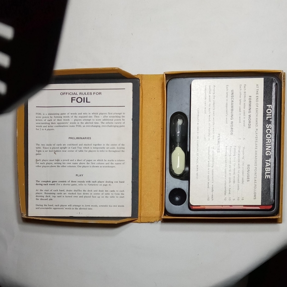 1970 FOIL Game of Words N Wits by 3M Company - Picture 6 of 14